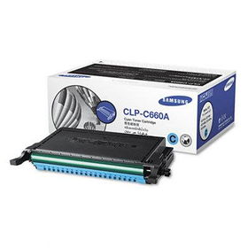 CLPC660A Toner, 2000 Page-Yield, Cyansamsung 
