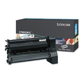 C782X2KG Toner, 15000 Page-Yield, Blacklexmark 