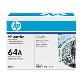 CC364A (HP 64A) Toner, 10000 Page-Yield, Blacktoner 