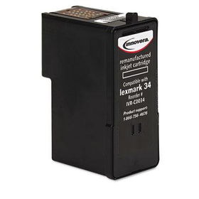Innovera C0034 - C0034 Compatible Remanufactured High-Yield Ink, 475 Page-Yield, Blackinnovera 