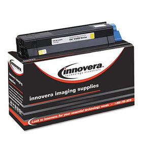 Compatible with 42127401 (5100) Toner, 5000 Yield, Yellowinnovera 