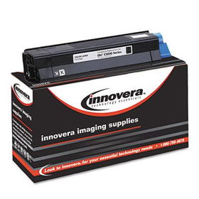 Compatible with 42127404 (5100) Toner, 5000 Yield, Blackinnovera 