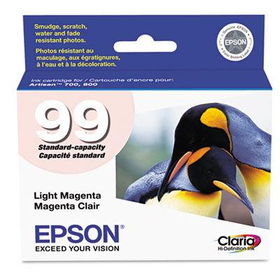 T099620 (99) Claria Ink, 450 Page-Yield, Light Magentaepson 