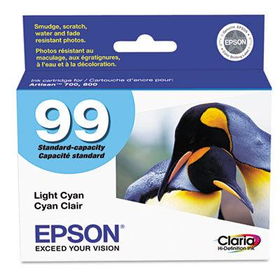 T099520 (99) Claria Ink, 450 Page-Yield, Light Cyanepson 