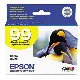 T099420 (99) Claria Ink, 450 Page-Yield, Yellowepson 