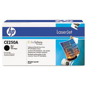 CE250A Toner, 5000 Page-Yield, Blacktoner 