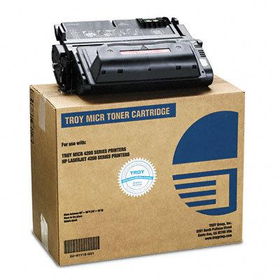 0281118001 38A Compatible MICR Toner Secure, 13,500 Page-Yield, Blacktroy 