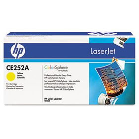 CE252A Toner, 7000 Page-Yield, Yellowtoner 