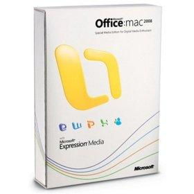 Office 2008 for Mac Special Media Edition Upgrade- FWA00029 - Retail Boxoffice 