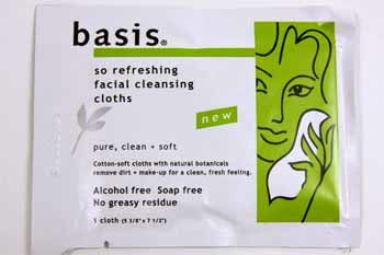 Basis So Refreshing Facial Cleansing Cloths Case Pack 100