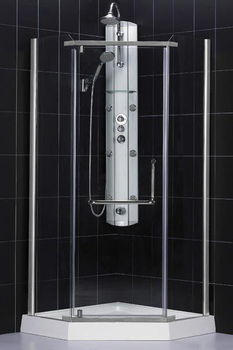 Horizon Shower Enclosure-Brushed Nickelhorizon 