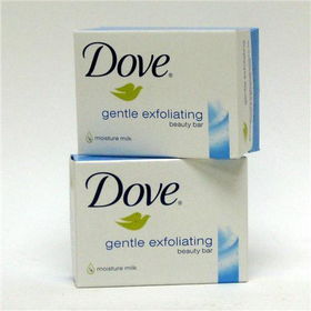 Dove Cream Bar Soap Gentle Exfoliating 100g/3.5 oz Case Pack 48dove 