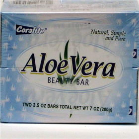 Coralite Aloe Vera Beauty Bar 3.5 oz Case Pack 24