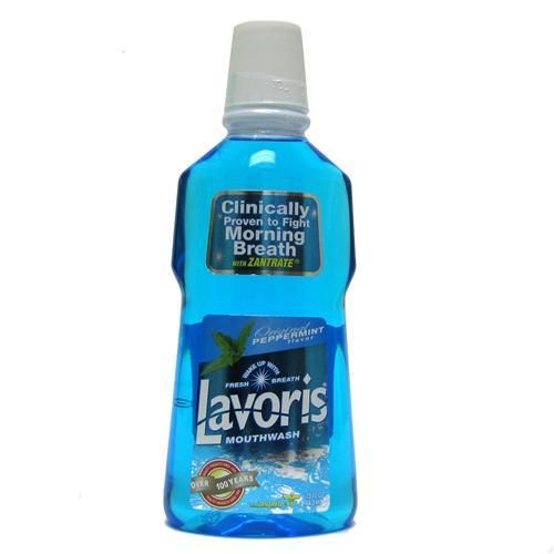 Lavoris Mouthwash Peppermint Case Pack 12