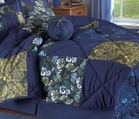 Beach Bum Full / Queen Comforter With 2 Shamsbeach 