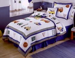 Metro Full Quilt with 2 Shams