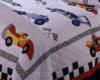 Speedway Twin Quilt with Pillow Shamspeedway 