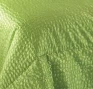 Cool Croc Satin Pillow Color: Lime