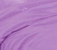 Cool Satin Full Dustruffle Color: Purplesatin 