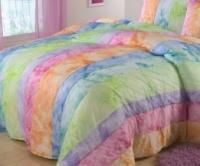 Cool Sheer Tye Dye Stripe Pillow