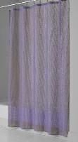 Fuzzy Wuzzy Leather Shower Curtain Color: Purplefuzzy 