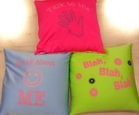 Saying Pillow Pillow Color: Text Message