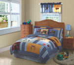 Construction  Full / Queen Quilt with 2 Shams