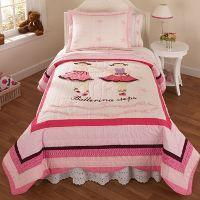 Ballerina Steps Full Quilt with 2 Shams