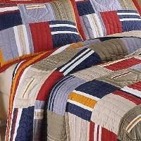 Ronnie Twin Quilt with Pillow Sham