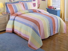 Sally Full / Queen Quilt with 2 Shams
