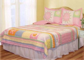 Mari Garden Twin Quilt with Shammari 