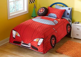 My New Car Full / Queen Quilt with 2 Shams