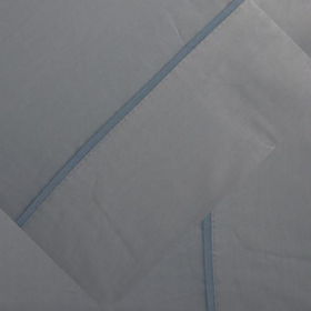 210 Cotton Solid Color Twin Sheet Set Bluecotton 