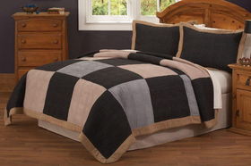 Cabin Basin King Quilt with 2 Shams