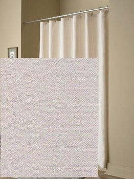 Faux Bois Shower Curtain