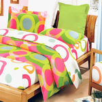 Blancho Bedding - [Rhythm of Colors] 100% Cotton 3PC Duvet Cover Set (Twin Size)(Comforter not included)