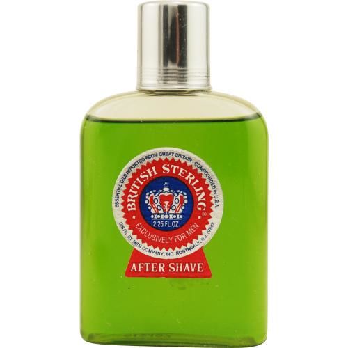 BRITISH STERLING by Dana AFTERSHAVE 2.25 OZ (UNBOXED) (PLASTIC BOTTLE)british 