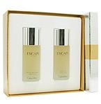 ESCAPE by Calvin Klein EDT SPRAY 3.4 OZ & AFTERSHAVE 3.4 OZescape 