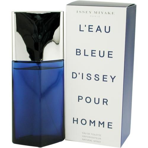 L'EAU BLEUE D'ISSEY POUR HOMME by Issey Miyake EDT SPRAY 2.5 OZbleue 