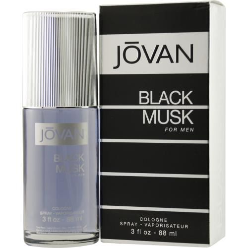 JOVAN BLACK MUSK by Jovan COLOGNE SPRAY 3 OZjovan 