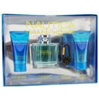 NAUTICA ISLAND VOYAGE by Nautica EDT SPRAY 3.4 OZ & AFTERSHAVE BALM 2.5 OZ & SHOWER GEL 2.5 OZ & COMPASS CARIBINERnautica 