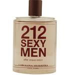 212 SEXY by Carolina Herrera AFTERSHAVE 2.5 OZsexy 