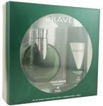 BRAVE AGUA BRAVA by Antonio Puig EDT SPRAY 3.4 OZ & DEODORANT SPRAY 5 OZbrave 