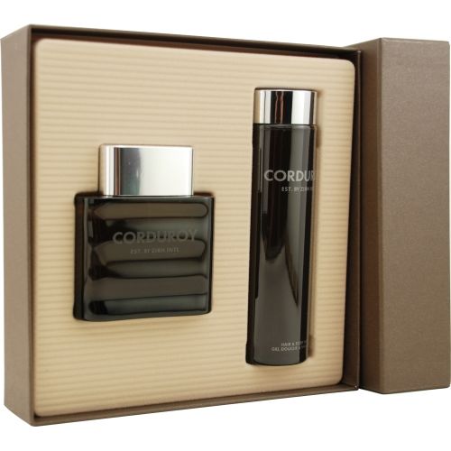 CORDUROY by Zirh International EDT SPRAY 2.5 OZ & HAIR AND BODY WASH 6.7 OZcorduroy 