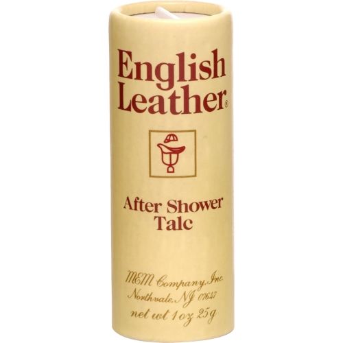 ENGLISH LEATHER by Dana AFTER SHOWER TALC 1 OZenglish 