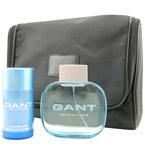 GANT ADVENTURE by Gant USA EDT SPRAY 3.3 OZ & DEODORANT STICK 2.5 OZ & TOILETRY BAGgant 