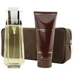 HERRERA by Carolina Herrera EDT SPRAY 3.3 OZ & AFTERSHAVE BALM 3.4 OZ & TOILETRY BAG (TRAVEL OFFER)herrera 