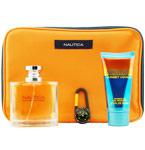 NAUTICA SUNSET VOYAGE by Nautica EDT SPRAY 3.4 OZ & SHOWER GEL  2.5 OZ & KEYCHAIN & MINI COOLER BAGnautica 