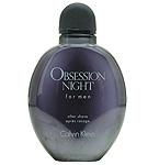 OBSESSION NIGHT by Calvin Klein AFTERSHAVE 4 OZ (UNBOXED)obsession 