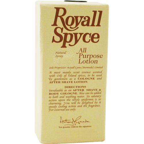 ROYALL SPYCE by Royall Fragrances AFTERSHAVE LOTION COLOGNE SPRAY 4 OZroyall 